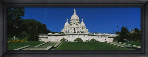 Framed Facade of a basilica, Basilique Du Sacre Coeur, Paris, France Print