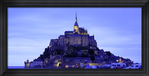 Framed Mont St Michel Brittany France Print
