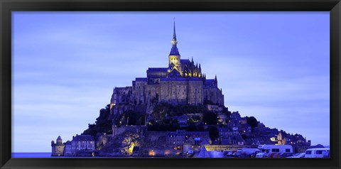 Framed Mont St Michel Brittany France Print