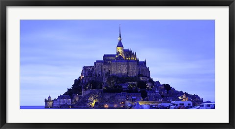 Framed Mont St Michel Brittany France Print