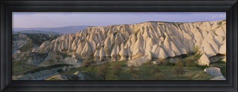 Framed Hills on a landscape, Cappadocia, Turkey Print