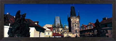Framed Prague Castle St Vitus Cathedral Prague Czech Republic Print