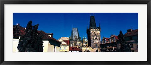 Framed Prague Castle St Vitus Cathedral Prague Czech Republic Print