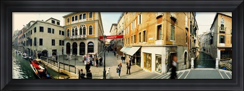 Framed Venice, Italy Street Scene Print