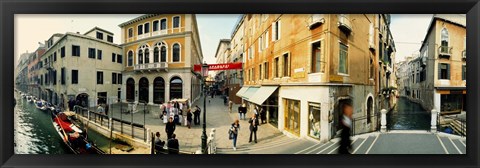 Framed Venice, Italy Street Scene Print