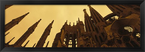 Framed La Sagrada Familia Barcelona Spain Print