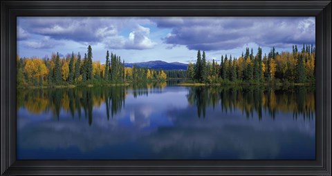 Framed Dragon Lake Yukon Canada Print