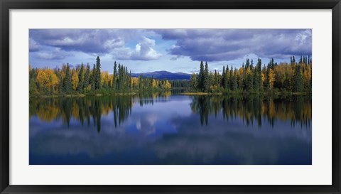 Framed Dragon Lake Yukon Canada Print