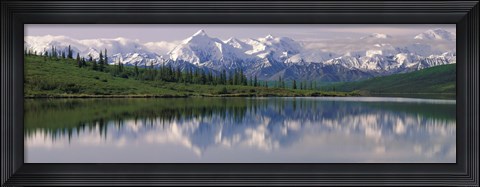 Framed Wonder Lake Denali National Park AK USA Print
