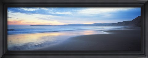 Framed Seascape Point Reyes, California, USA Print
