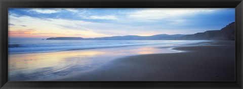 Framed Seascape Point Reyes, California, USA Print