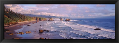 Framed Seascape Cannon Beach OR USA Print