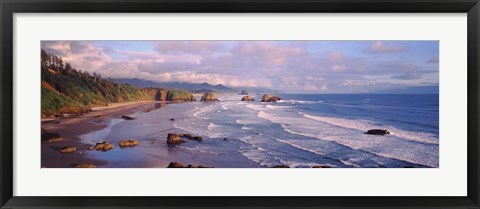 Framed Seascape Cannon Beach OR USA Print