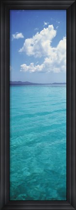 Framed Clouds over the sea, St. Thomas, US Virgin Islands Print