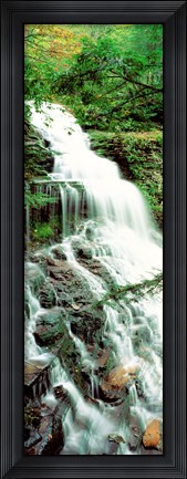 Framed Ganoga Falls Ricketts Glenn State Park PA Print