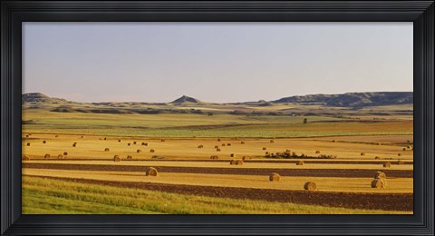 Framed Slope country ND USA Print