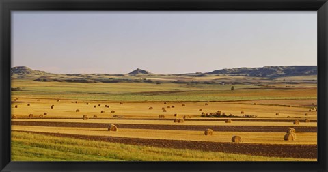 Framed Slope country ND USA Print