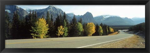Framed Road Alberta Canada Print