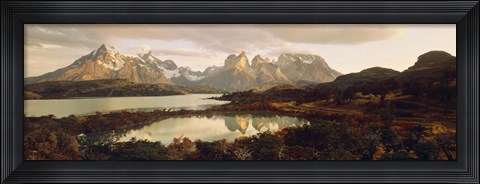Framed Torres del Paine National Park Chile Print