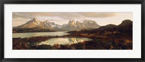 Framed Torres del Paine National Park Chile Print