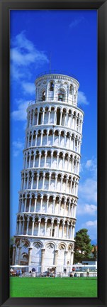 Framed Tower Of Pisa, Tuscany, Italy Print