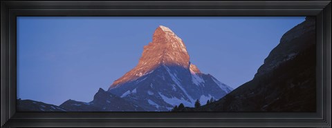 Framed Mt Matterhorn Zermatt Switzerland Print