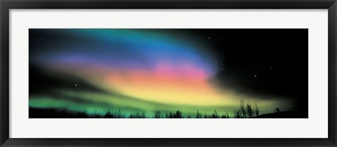 Framed Northern Lights Print