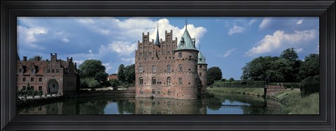 Framed Egeskov Castle Odense Denmark Print