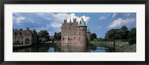 Framed Egeskov Castle Odense Denmark Print