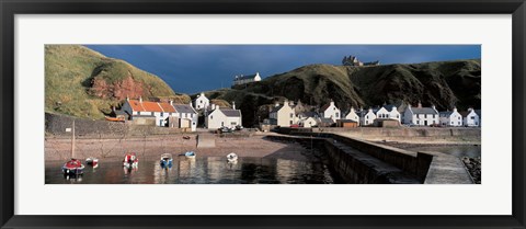 Framed Pennan Banffshire Scotland Print