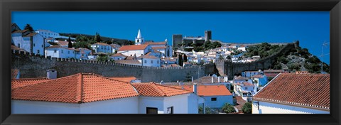 Framed Obidos Portugal Print