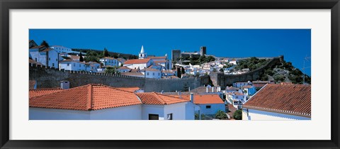 Framed Obidos Portugal Print