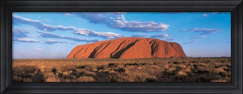 Framed Sunset Ayers Rock Uluru-Kata Tjuta National Park Australia Print