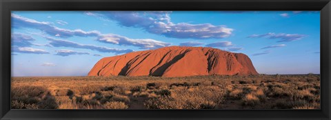 Framed Sunset Ayers Rock Uluru-Kata Tjuta National Park Australia Print