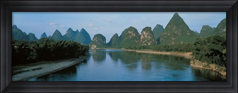 Framed Guilin Guanxi China Print