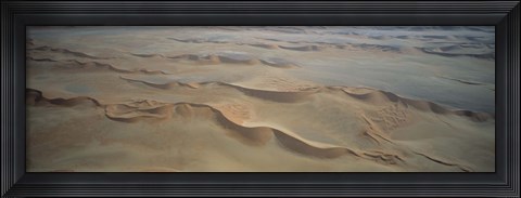 Framed Desert Namibia (aerial view) Print