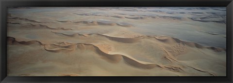 Framed Desert Namibia (aerial view) Print