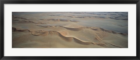 Framed Desert Namibia (aerial view) Print