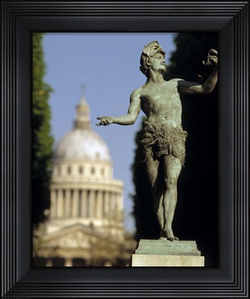 Framed Pantheon Paris France Print