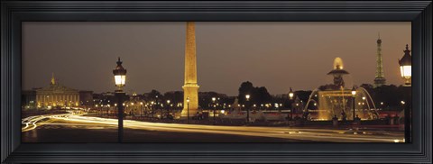 Framed Place de la Concorde Paris France Print