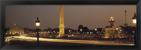 Framed Place de la Concorde Paris France Print