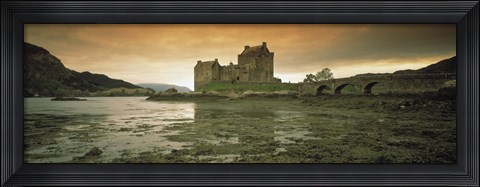 Framed Eilean Donan Castle at dusk, Scotland Print