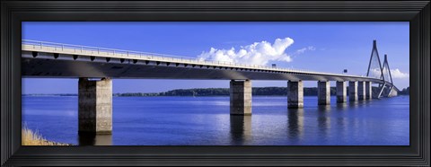 Framed Farobridge, Denmark Print