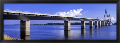 Framed Farobridge, Denmark Print