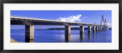 Framed Farobridge, Denmark Print