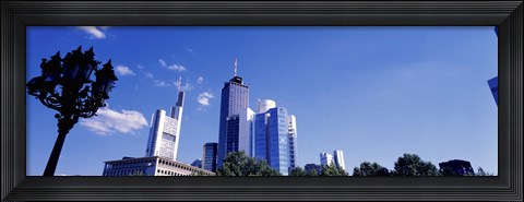 Framed AM Main Bank, Frankfurt, Germany Print