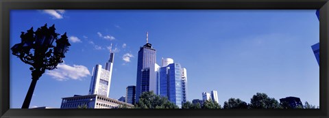 Framed AM Main Bank, Frankfurt, Germany Print