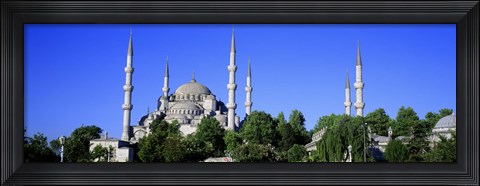 Framed Blue Mosque, Istanbul, Turkey Print