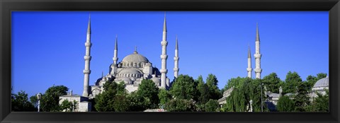 Framed Blue Mosque, Istanbul, Turkey Print