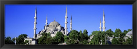 Framed Blue Mosque, Istanbul, Turkey Print